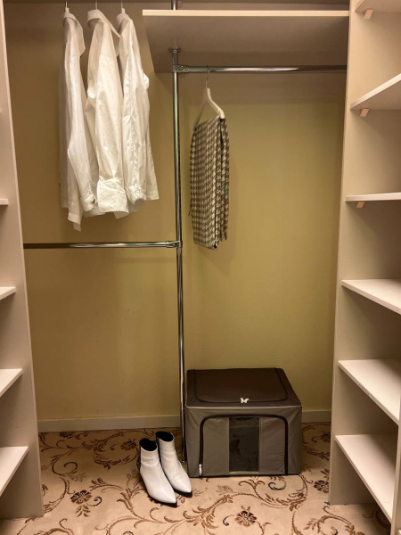 Кофр складной на молнии с металлическим каркасом для хранения вещей, детских игрушек, постельного белья 39х30х20 см., р-р S 22 литра / Тканевый складной органайзер с ручками